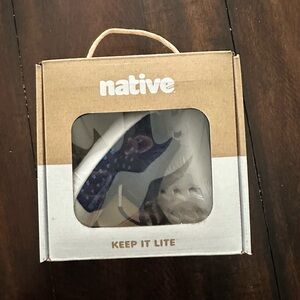 Native baby Sneakers - White and Blue